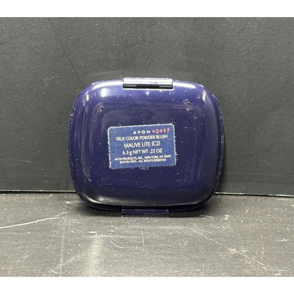 Vintage New Avon True Color Powder Blush Mauve Lite 6.3 G‎ / .22 Oz